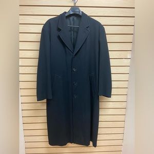 SAN REMO MADE IN ITALY MEN FASHIONABLE WOOL COAT SIZE 44 REGULAR
